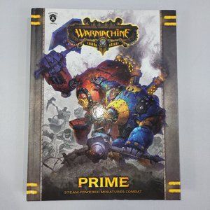 Warmachine Prime RPG Game Book Role Playing Hardcover Miniature Combat 386 Pages